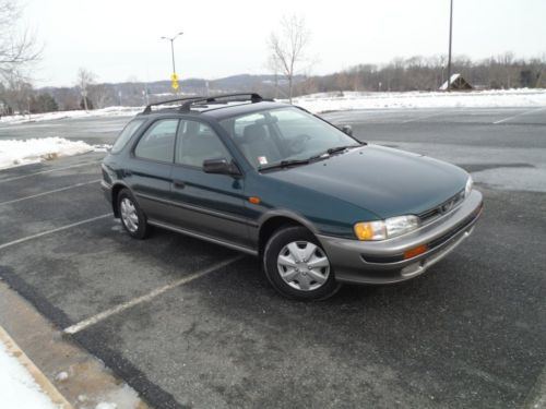 1996 subaru impreza outback wagon awd clean car fax no reserve economical to run