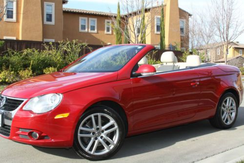 2008 volkswagen eos lux convertible 2-door 2.0l