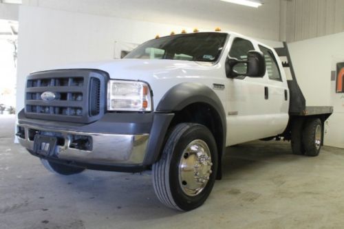 2005 ford super duty f-550 drw crew cab flat bed