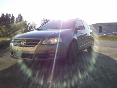 Green 2007 volkswagen passat wagon 3.6 4motion