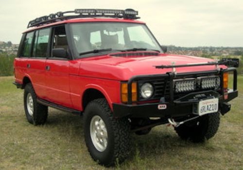 1995 range rover classic - $55,000+ in work done - ferrari red - best rover ever