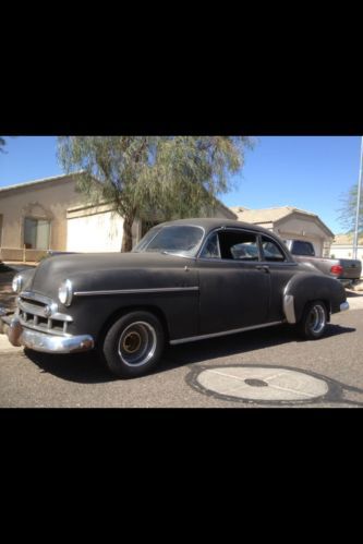 1949 chevrolet sport coupe 2 door hotrod project ratrod rod custom kustom