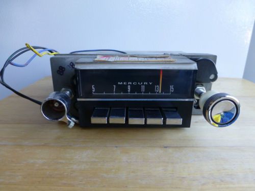 1967 mercury cougar am radio with oem speaker