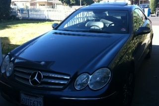 2006 mercedes-benz clk350 base coupe 2-door 3.5 salvage repairable damaged cheap