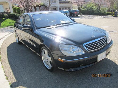 2001 mercedes-benz s500 sport package amg styling sedan 4-door 5.0l 1 owner!!!