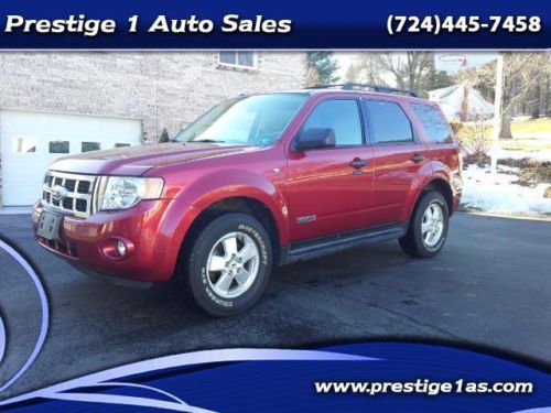 2008 ford escape xlt awd 4x4 3.0 v6 suv very sharp loaded great mpg! no reserve!