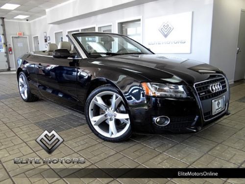 10 audi a5 cabriolet prem plus navi gps b&amp;o 1-owner