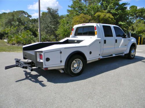 05 ford f450 f550 4x4 superduty lariat crew cab western hauler wrecker tow truck