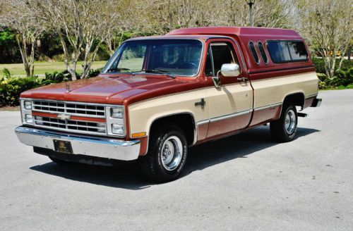 Mint original 1986 chevrolet silverado 74,000 actual miles central fl truck wow