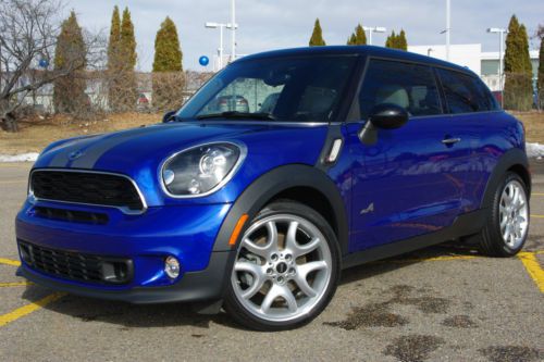 2013 mini cooper paceman s all wheel drive all 4 i4 turbo 16k miles! loaded! lr!