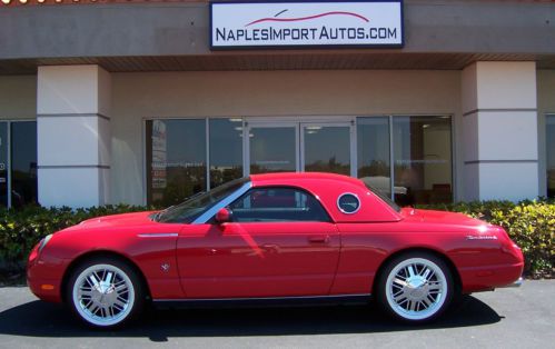 2005 ford thunderbird 50th anniversary edition convertible 2-door 3.9l