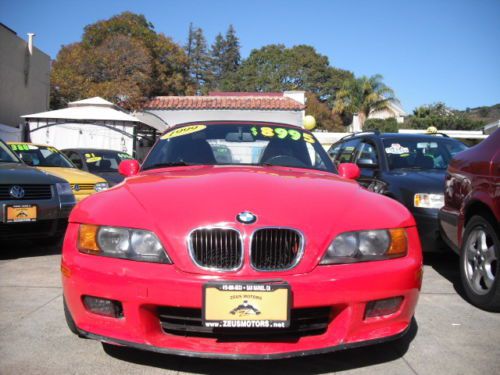 1998 bmw z3 roadster convertible 2-door 2.8l