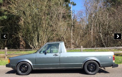 1981 volkswagen vw rabbit pickup truck turbo diesel caddy