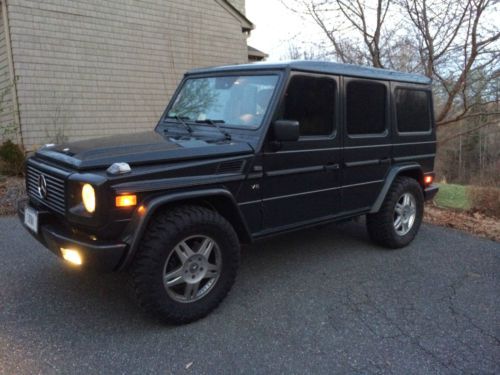 2002 mercedes-benz g500 base sport utility 4-door 5.0l