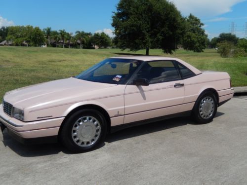 1993 caillac allante convertible 67k miles last year northstar 295hp