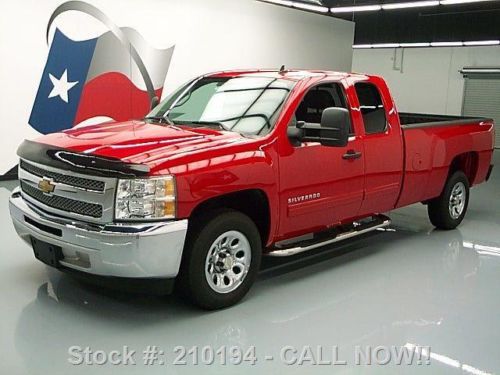 2012 chevy silverado extended cab longbed 6-pass 20k mi texas direct auto