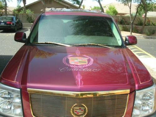 2002 cadillac escalade custom upgrades, extremely low mileage