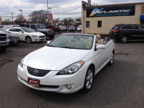 Summer fun  drop top v6 leather low miles we finance
