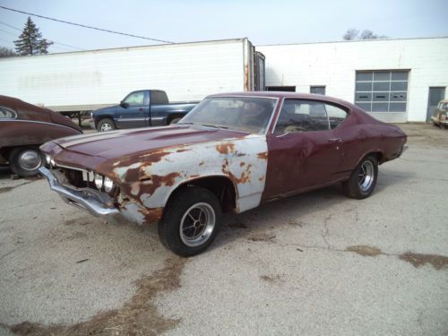 1969 chevelle ss 396 4 speed barn car