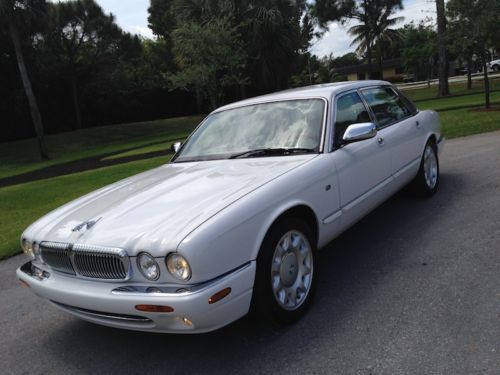 2001 jaguar xj8 vanden plas supercharged low miles one owner dealer serviced wow