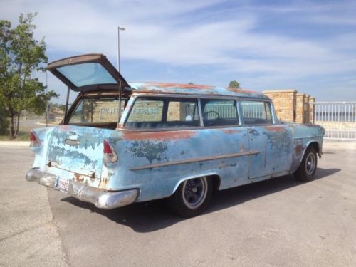 1955 chevrolet two door 210 townsman 350/350 patina lots new drive today! video!