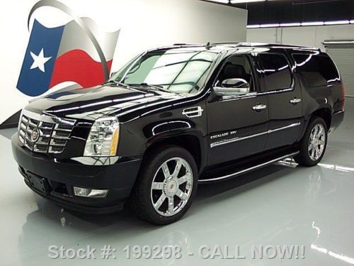 2011 cadillac escalade esv lux awd sunroof nav dvd 47k texas direct auto