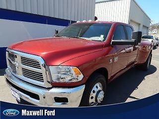 12 ram 3500 drw slt 4x2, 6.7l diesel, auto, cloth, pwr equip, cruise, 1 owner!