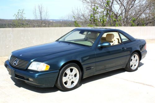 Mercedes SL500 Convertible Removable Hardtop All Power Executive Styling, image 2