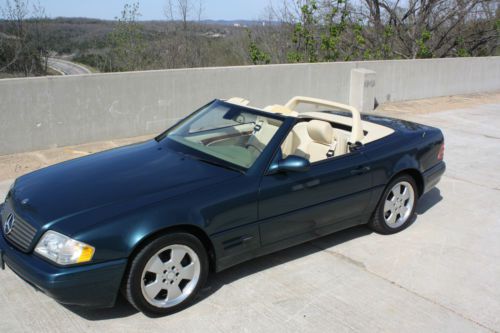 Mercedes SL500 Convertible Removable Hardtop All Power Executive Styling, image 13
