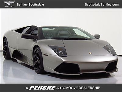 09 lamborghini lp640 murcielago roadster 2k miles carbon interior quilted interi