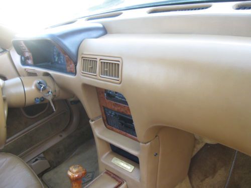 1989 CHRYSLER TC BY MASERATI GARAGED ONE OWNER CALIFORNIA CAR 69K MILES, image 13