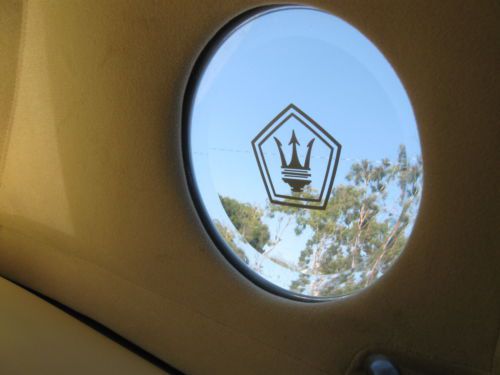 1989 CHRYSLER TC BY MASERATI GARAGED ONE OWNER CALIFORNIA CAR 69K MILES, image 14