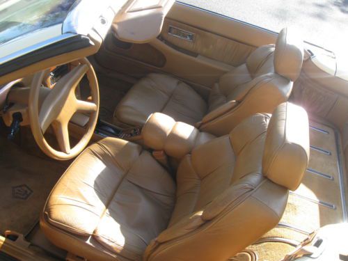 1989 CHRYSLER TC BY MASERATI GARAGED ONE OWNER CALIFORNIA CAR 69K MILES, image 17