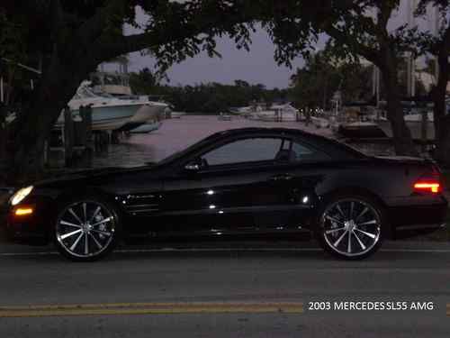 2003 mercedes-benz sl55 amg kompressor convertible 2-door 5.5l