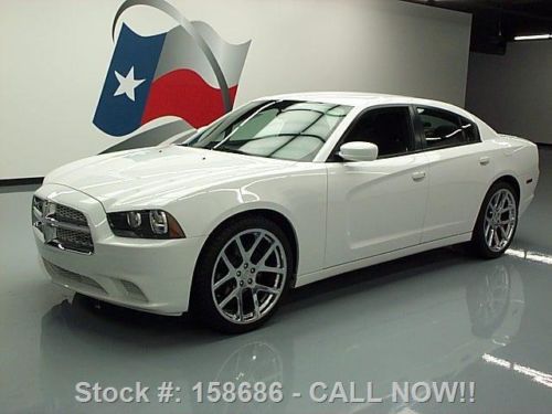 2012 dodge charger se auto cruise ctrl 22&#039;&#039; wheels 43k texas direct auto