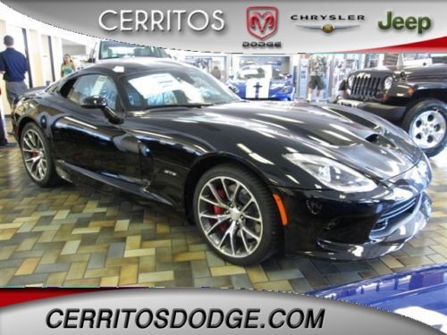 2013 srt viper gts coupe 2-door 8.4l, v10, black, mopar, racing