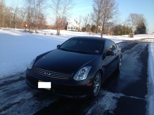 2006 infiniti g35 coupe black