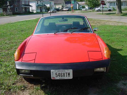 Historical 1975 Porsche 914 Hardtop Convertible, image 2