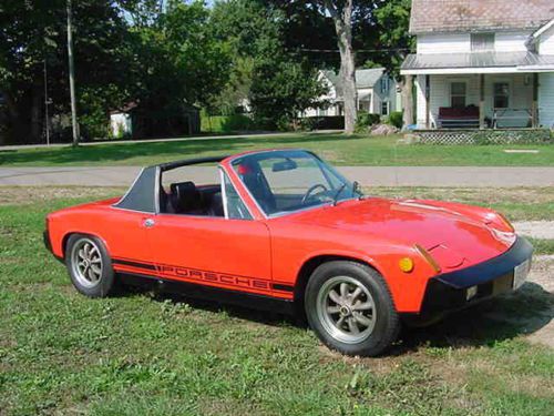 Historical 1975 Porsche 914 Hardtop Convertible, image 3