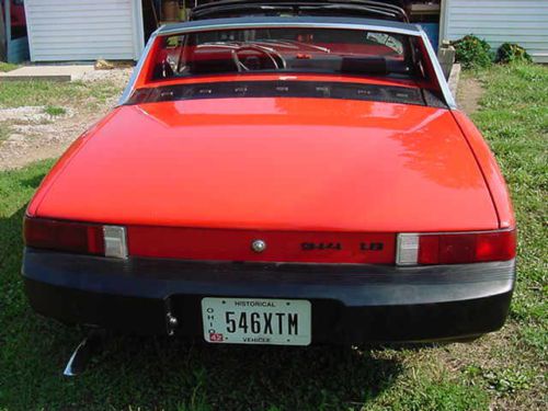 Historical 1975 Porsche 914 Hardtop Convertible, image 8