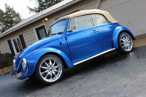 1969 volkswagen bettle bug convertible, pro touring, custom, nice!!!