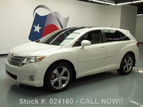 2010 toyota venza v6 dual sunroof rear cam 20&#039;s 48k mi texas direct auto