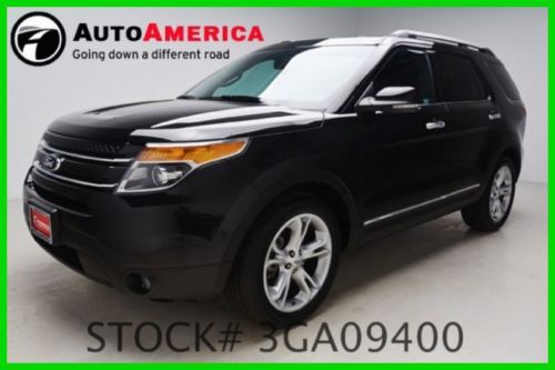 We finance! 33466 miles 2011 ford explorer limited 3.5l v6 24v