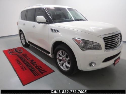 Qx56 - 5.6l, nav, dual 7&#034; color monitors, heated 2nd-row seats,