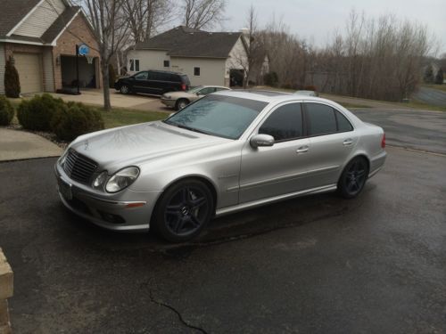 2004 mercedes e55 amg, excellent condition inside and out