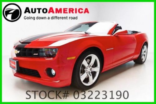 We finance! 10925 miles 2013 chevrolet camaro ss  6.2l v8 16v premium onstar