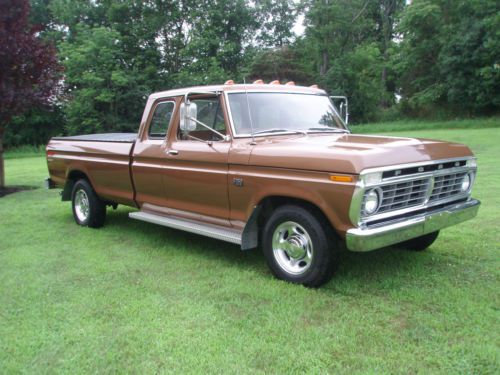 1975 Ford F-250 Custom Supercab 40,000 orig mi, 100% rust free, 100% orig paint, image 5