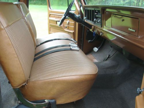 1975 Ford F-250 Custom Supercab 40,000 orig mi, 100% rust free, 100% orig paint, image 15