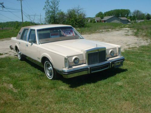 1981 lincoln mark vi base sedan 4-door 5.0l