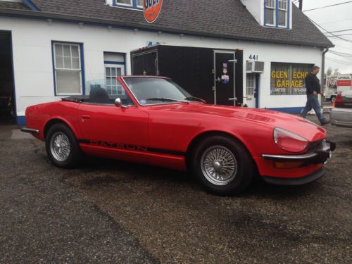 1974  datsun 260 z series convertible